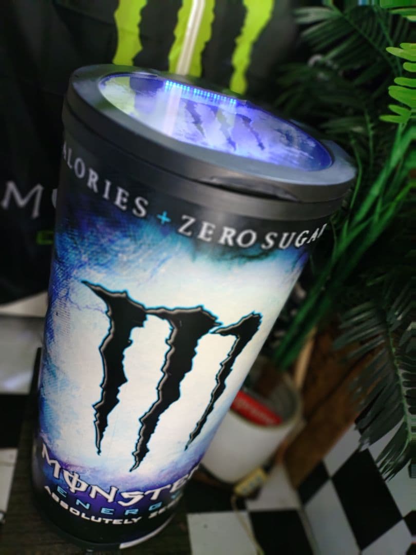 愛知 モンスター エナジー 冷蔵庫 LED ライト インテリア