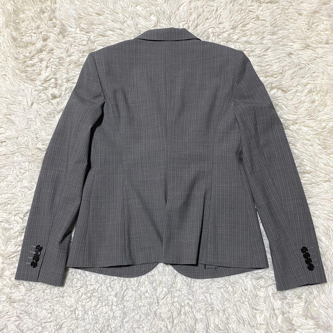 美品✨Burberry スーツ セットアップ M ストレッチ グレー ビジネス