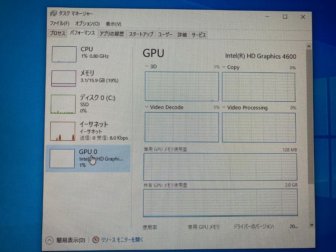 DELL デスクトップPC Vostro 3800 16GB 256GB