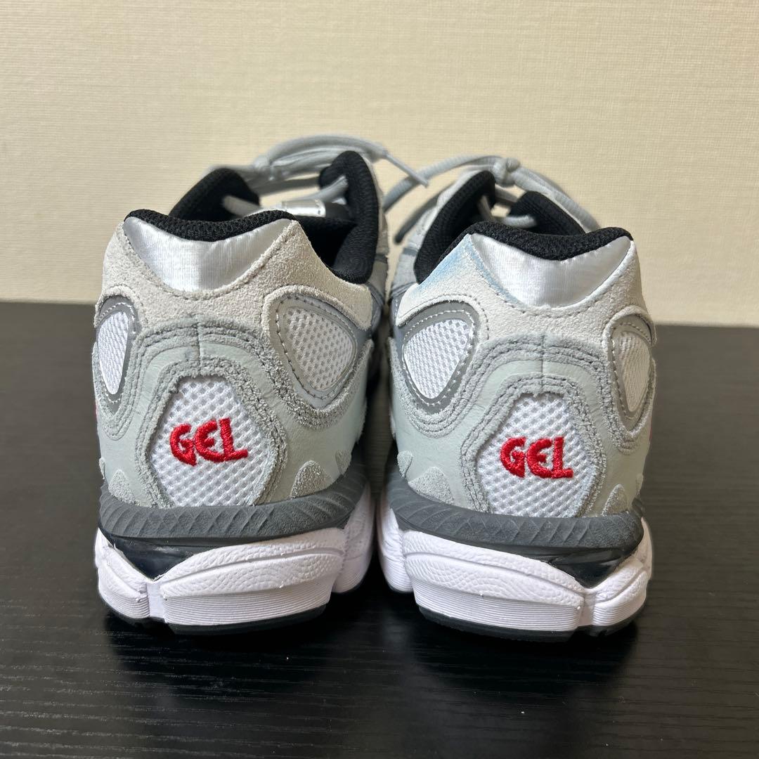 靴 asics Gel-NYC \"White/Steel Grey\"