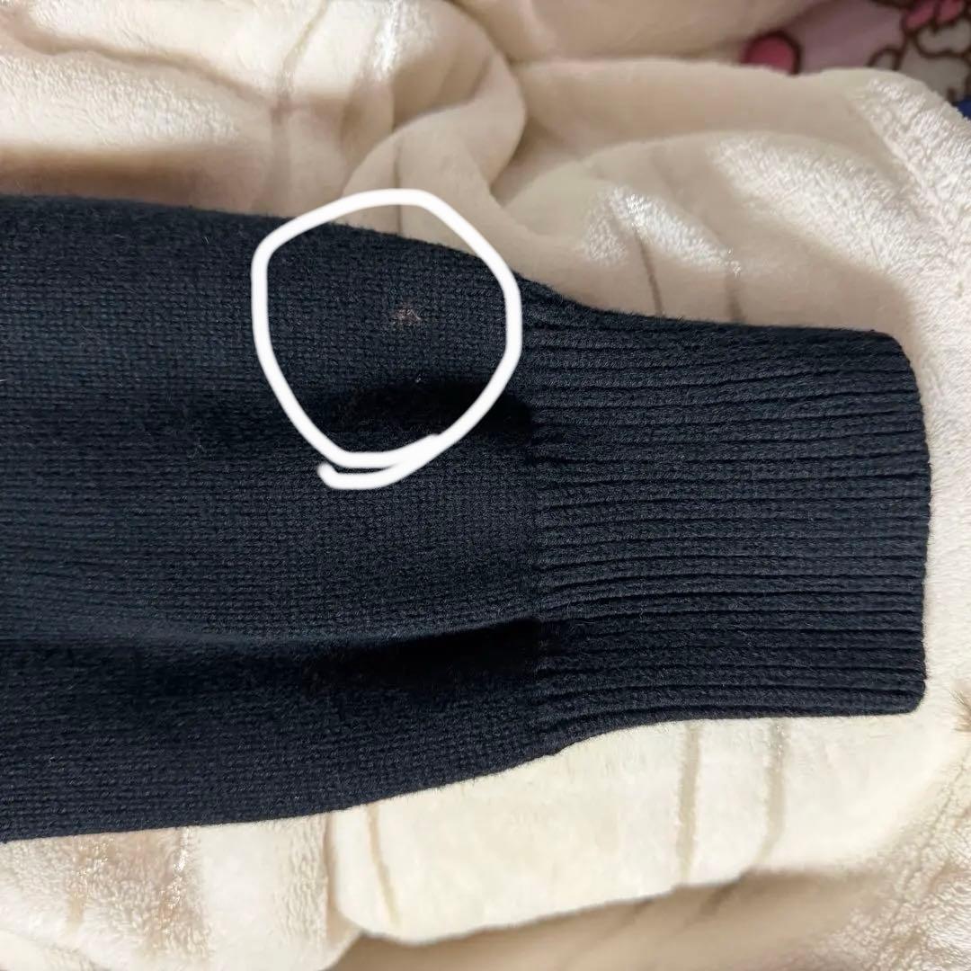 Stussy ブラック ニット Mサイズ セーター