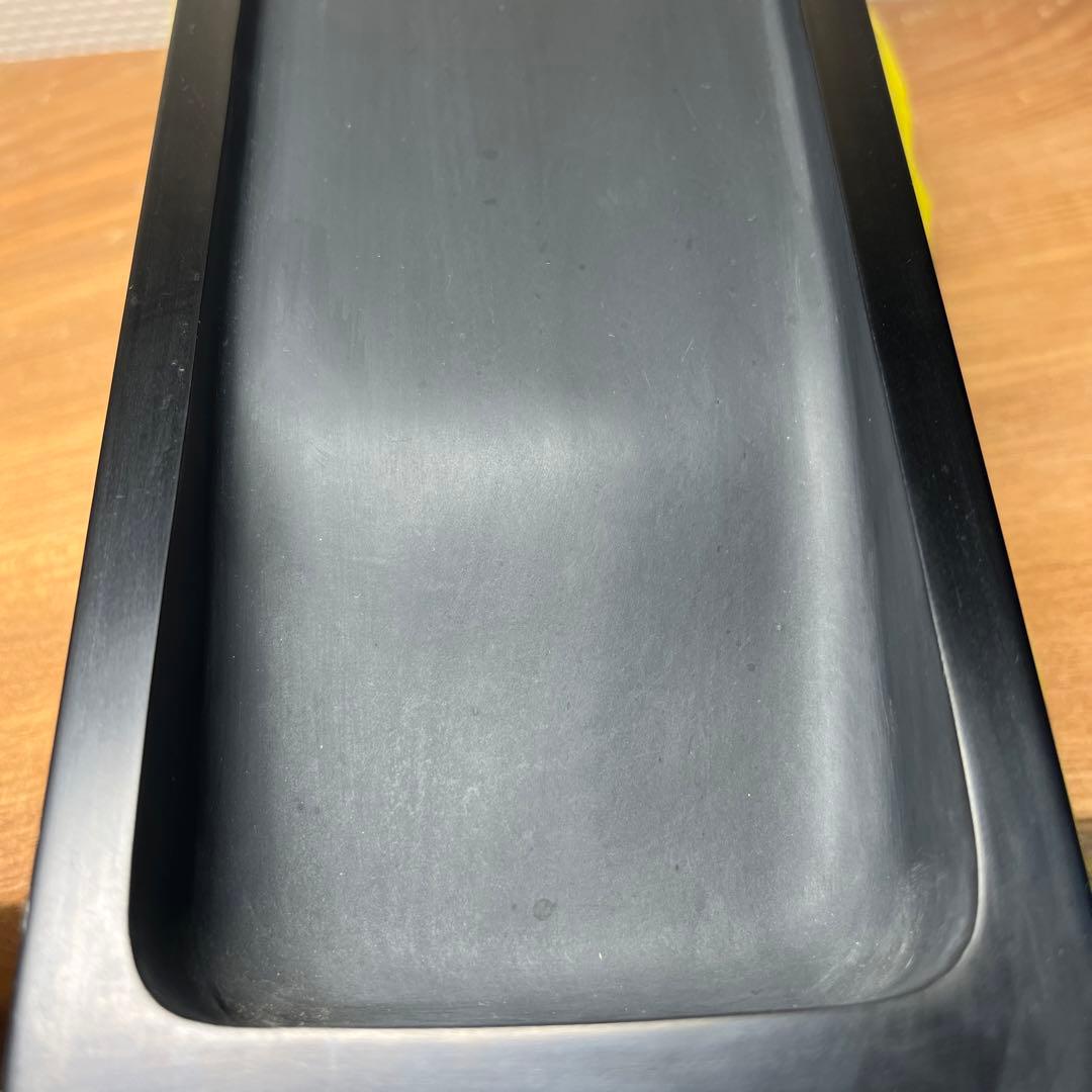 ⭕️雄勝硯　伝統工芸士　杉山唐龍斎　1.5kg超　22cm超　海が27mm