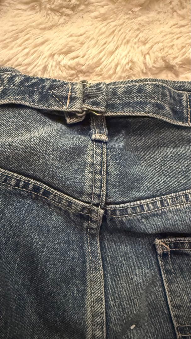 BRILL ブリル 13.2oz 5ポケット デニム ダメージ パンツ 38