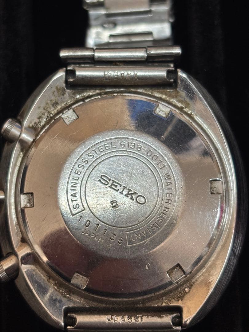 SEIKO クロノグラフ タキメーター付き　スピードタイマー　ジャンク