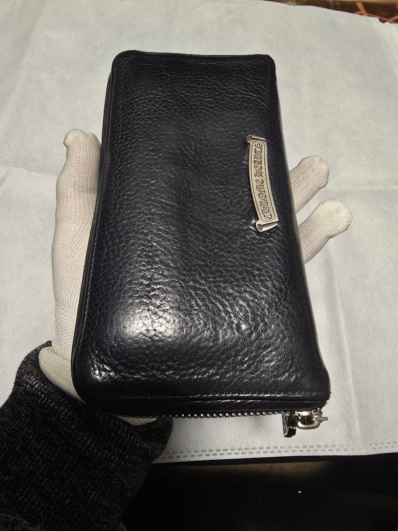 クロムハーツREC F ZlP　BSフレアラウンドジップウォレット(鑑定書付き)