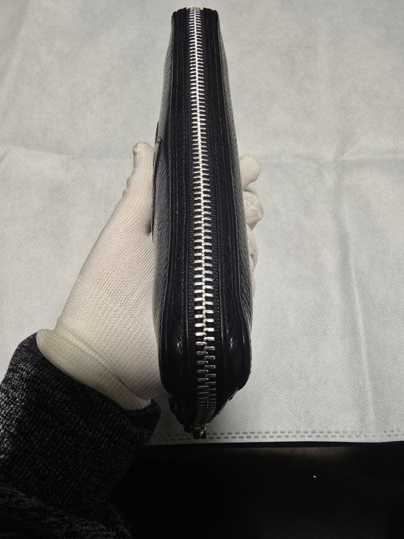 クロムハーツREC F ZlP　BSフレアラウンドジップウォレット(鑑定書付き)