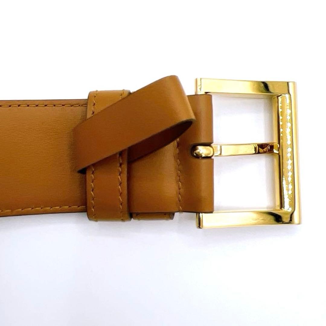 プラダ PRADA 1CC545 レザー トライアングル 85/34 ベルト