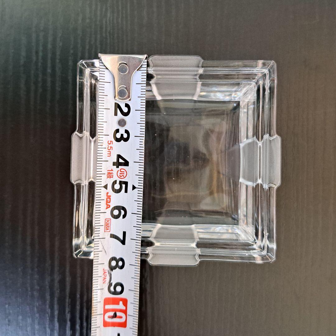 【美品】TIFFANY ティファニー クリスタル リボンボックス 小物入れ