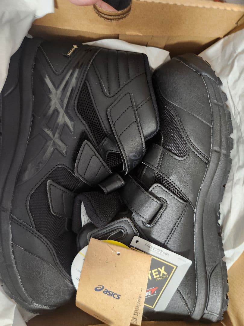 限定アシックス安全靴 ゴアテックス ウィンジョブ CP601 限定