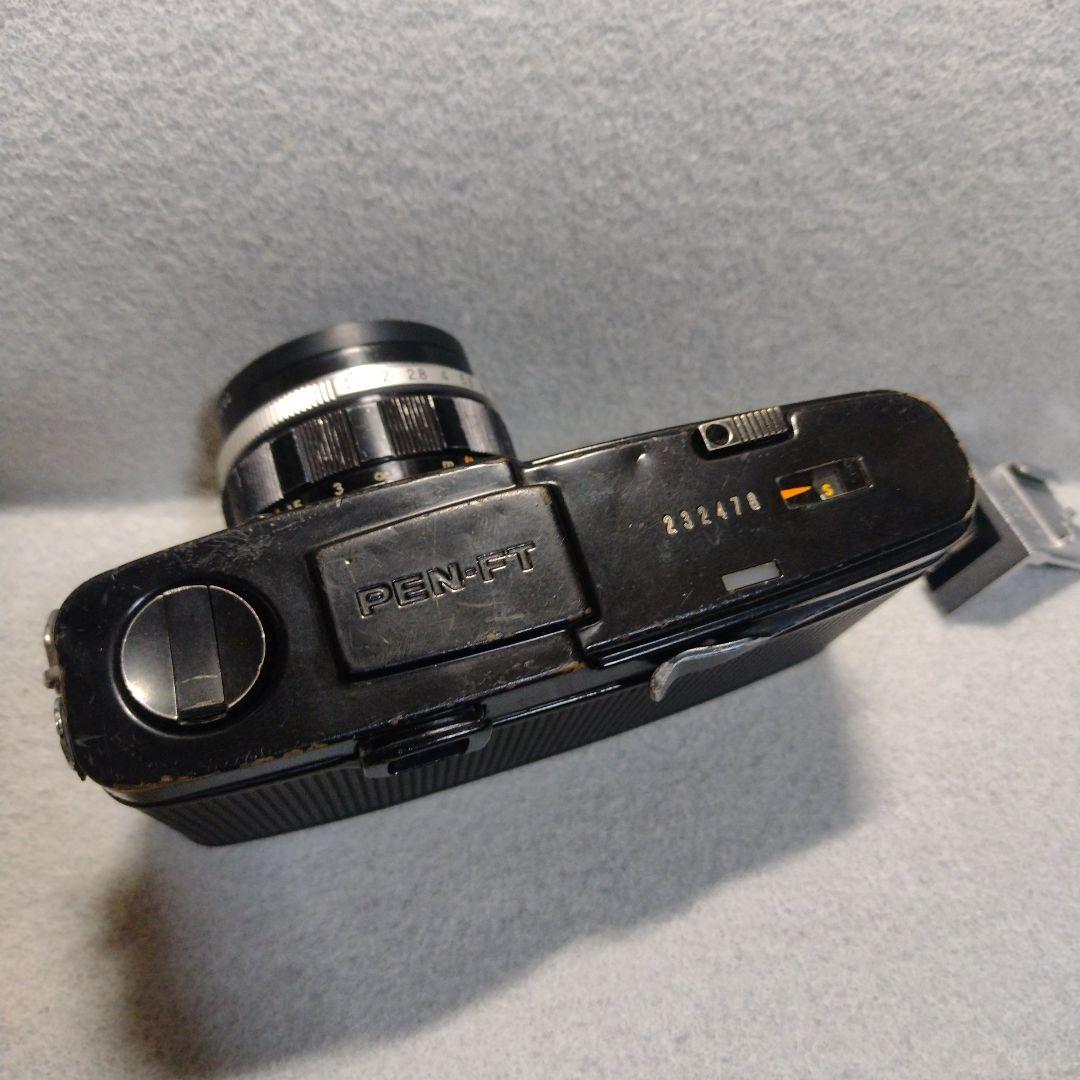 【レンズ付き】オリンパス　ペンFTブラック　　38mm F1.8