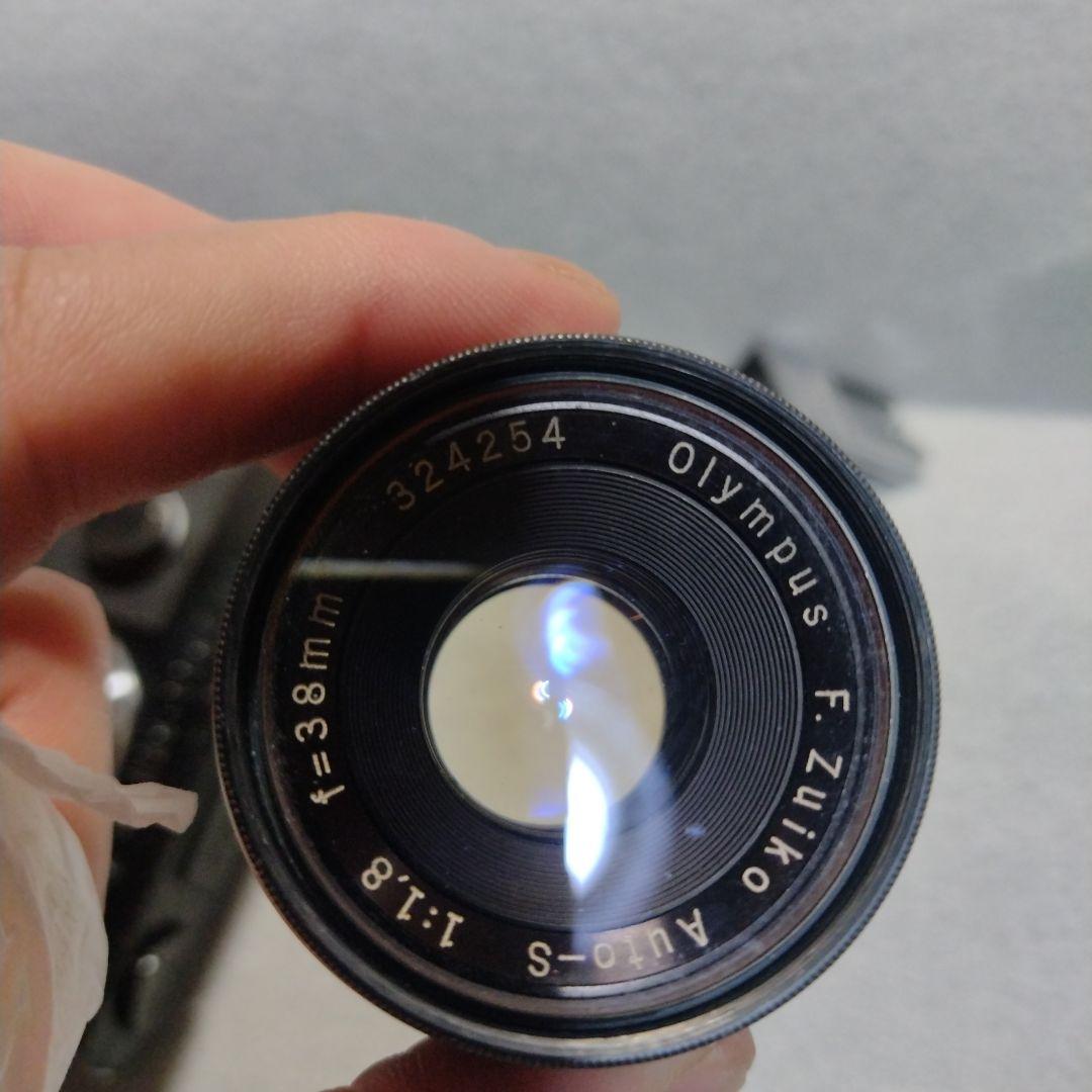 【レンズ付き】オリンパス　ペンFTブラック　　38mm F1.8