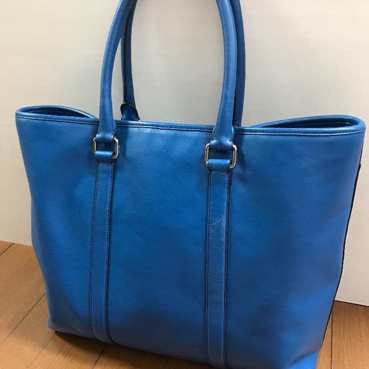 スムースレザービジネストート