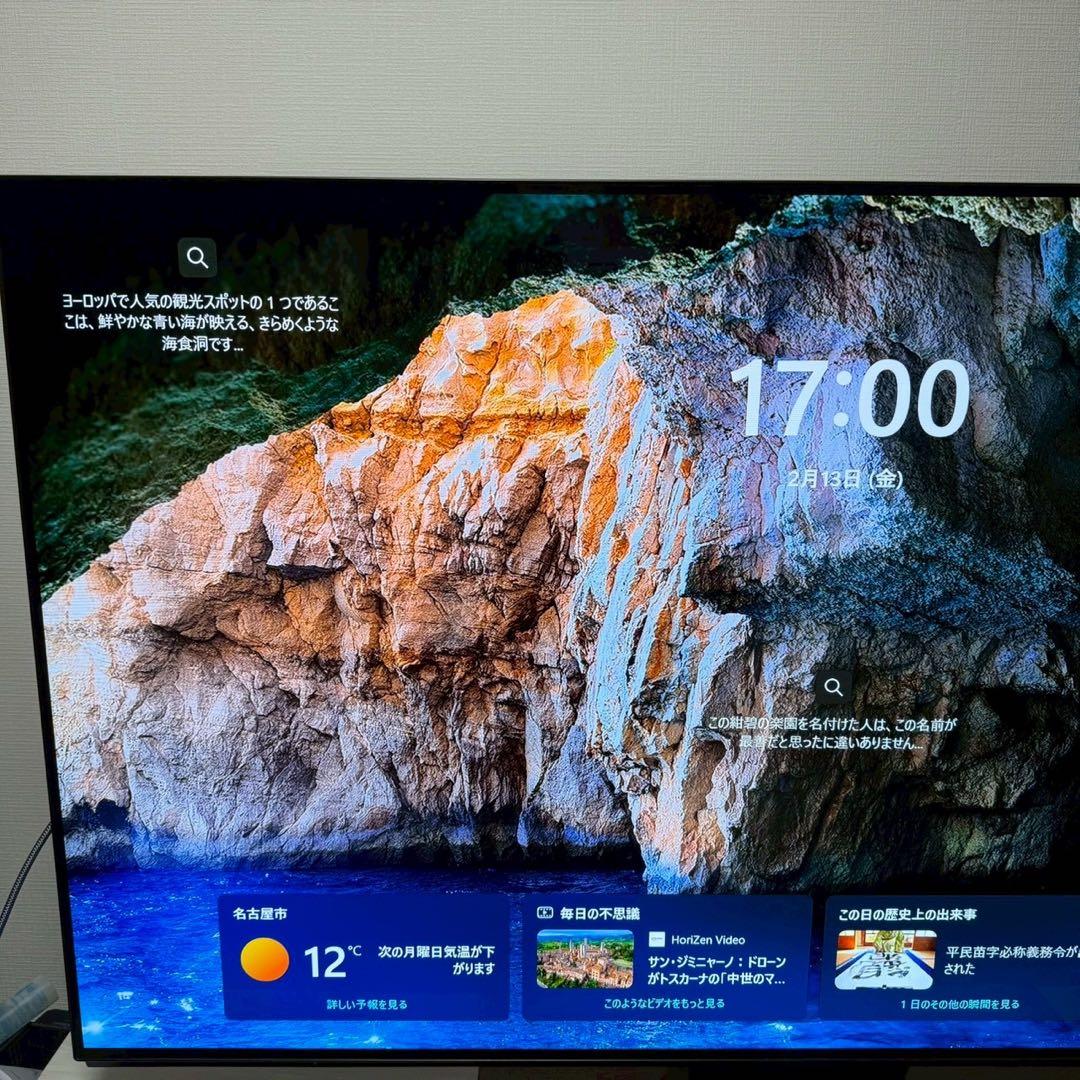 極美品 55V 有機ELテレビ Panasonic TH-55GZ1800 4K