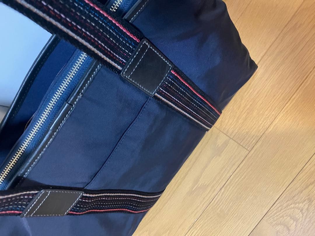 ポールスミス　Paul Smith　トートバッグ　ネイビー