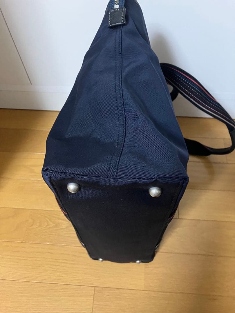 ポールスミス　Paul Smith　トートバッグ　ネイビー