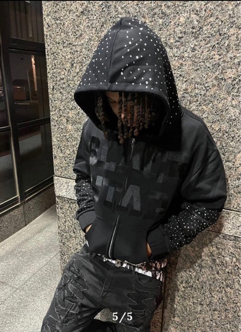 【激レア】 ラインストーン パーカー