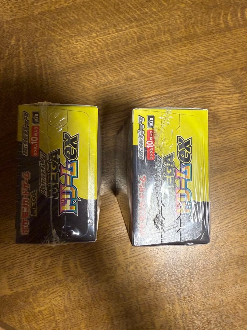 ポケモンカードゲーム MEGA ドリームex 2BOX シュリンク付き