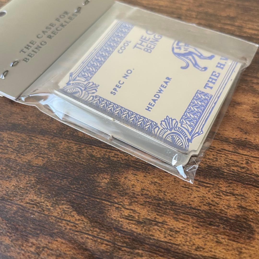 新品未使用 THE H.W. DOG&CO. マネークリップ クリアファイル付