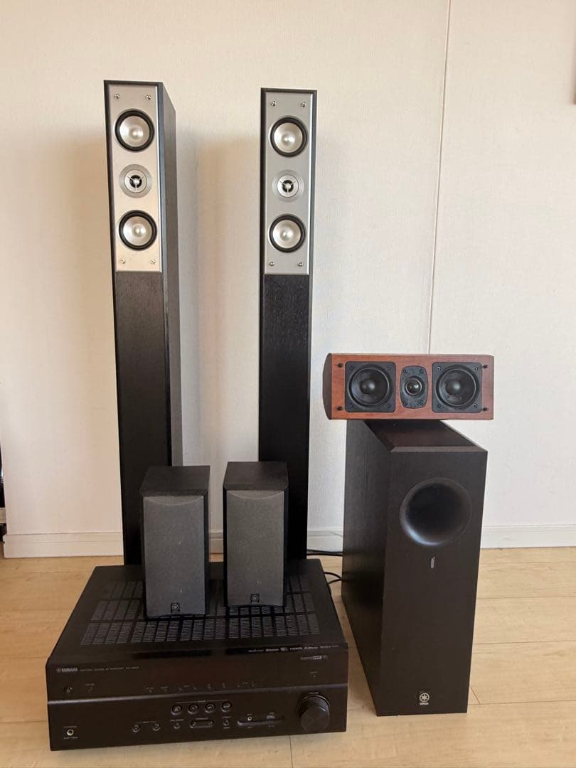 【セット1/2】 YAMAHA＆Pioneer ホームシアターセット