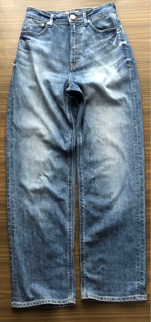 YANUK ヤヌーク ボーイズストレートデニムパンツ レア サイズ24