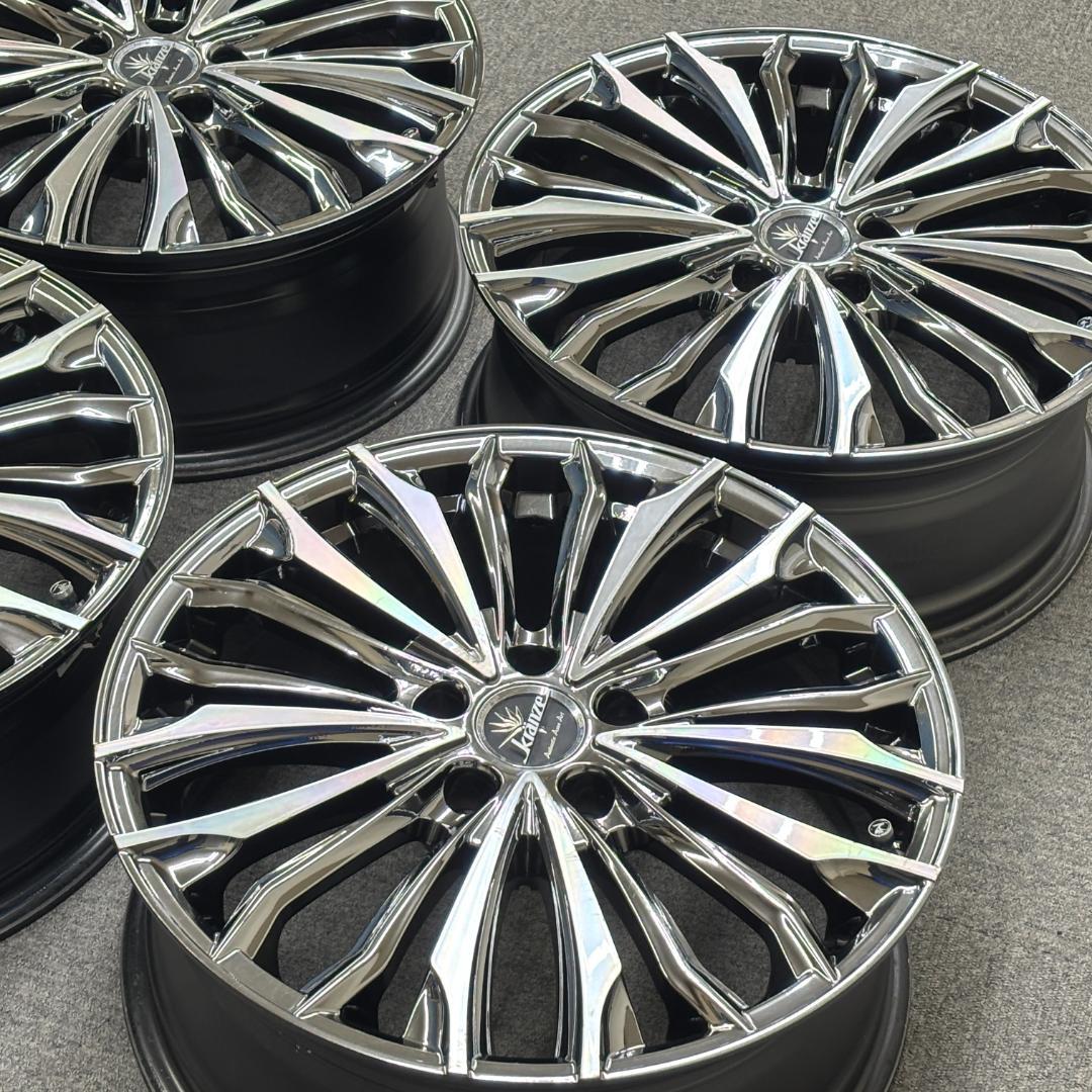 新品タイヤ付 weds クレンツェ フェルゼン 215/45R18 ノアクラウン