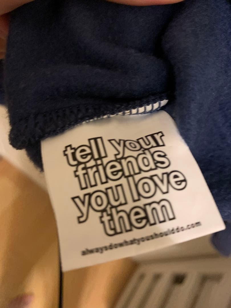 トップス always do what you should do hoodie