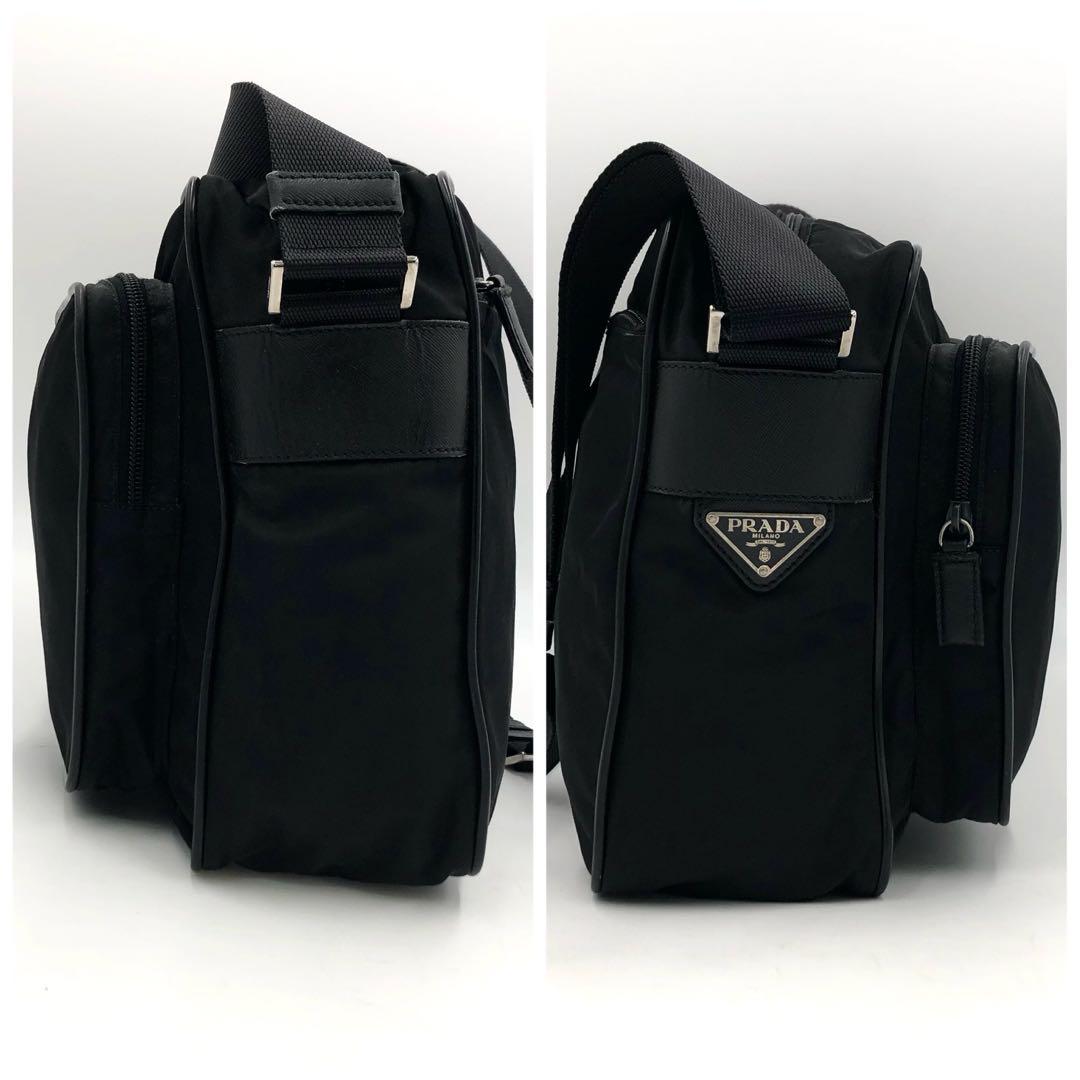 【現行類似・極上美品✨】プラダ メッセンジャーバッグ ナイロン VA0350 黒
