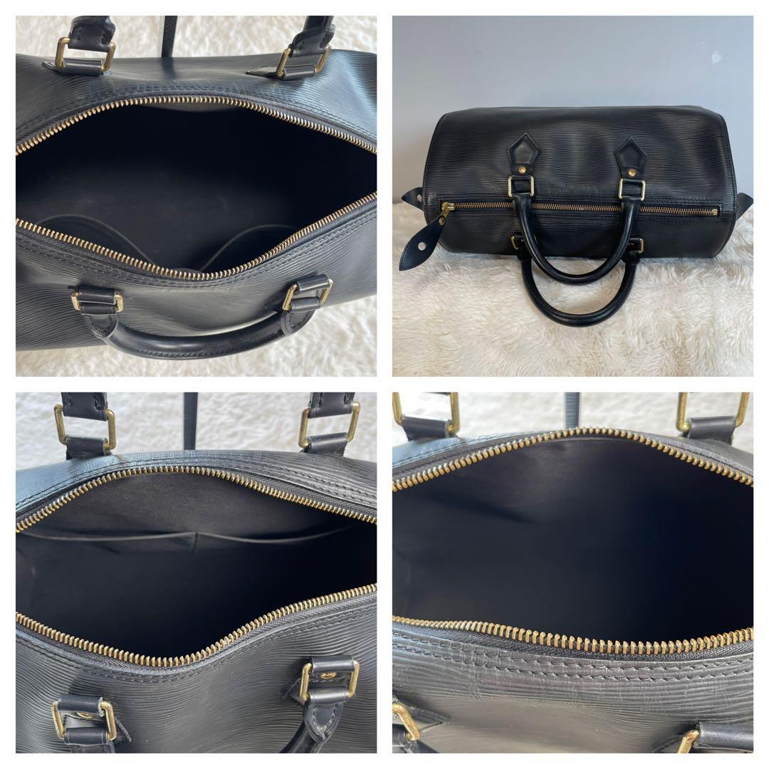 廃盤・人気高騰モデル◆LOUIS VUITTON エピ スピーディ30 ノワール