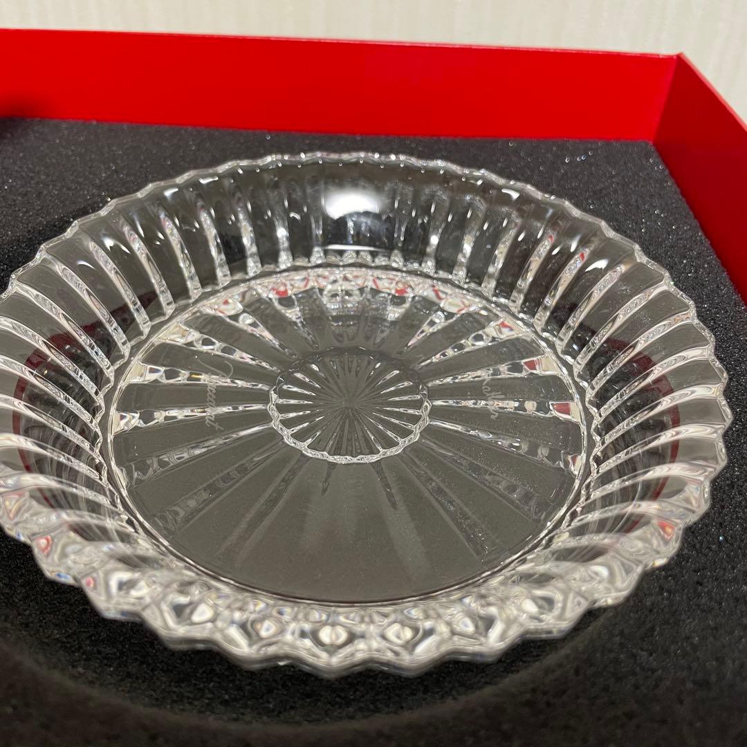 新品未使用　Baccarat バカラ ミルニュイ ディッシュ 13cm