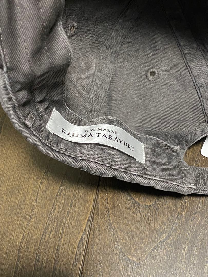 【新品未使用】AURALEE CAP KIJIMATAKAYUKI キャップ
