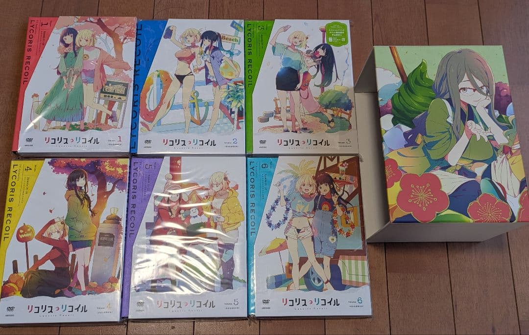 【アニメ】リコリス・リコイル DVD全6巻セット 完全生産限定版