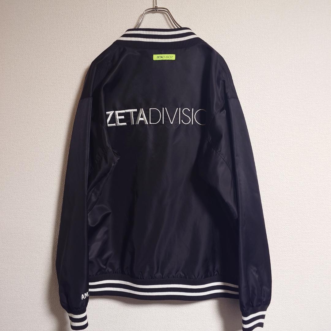 ジャケット・アウター ZETA DIVISION VARSITY SATIN JACKET