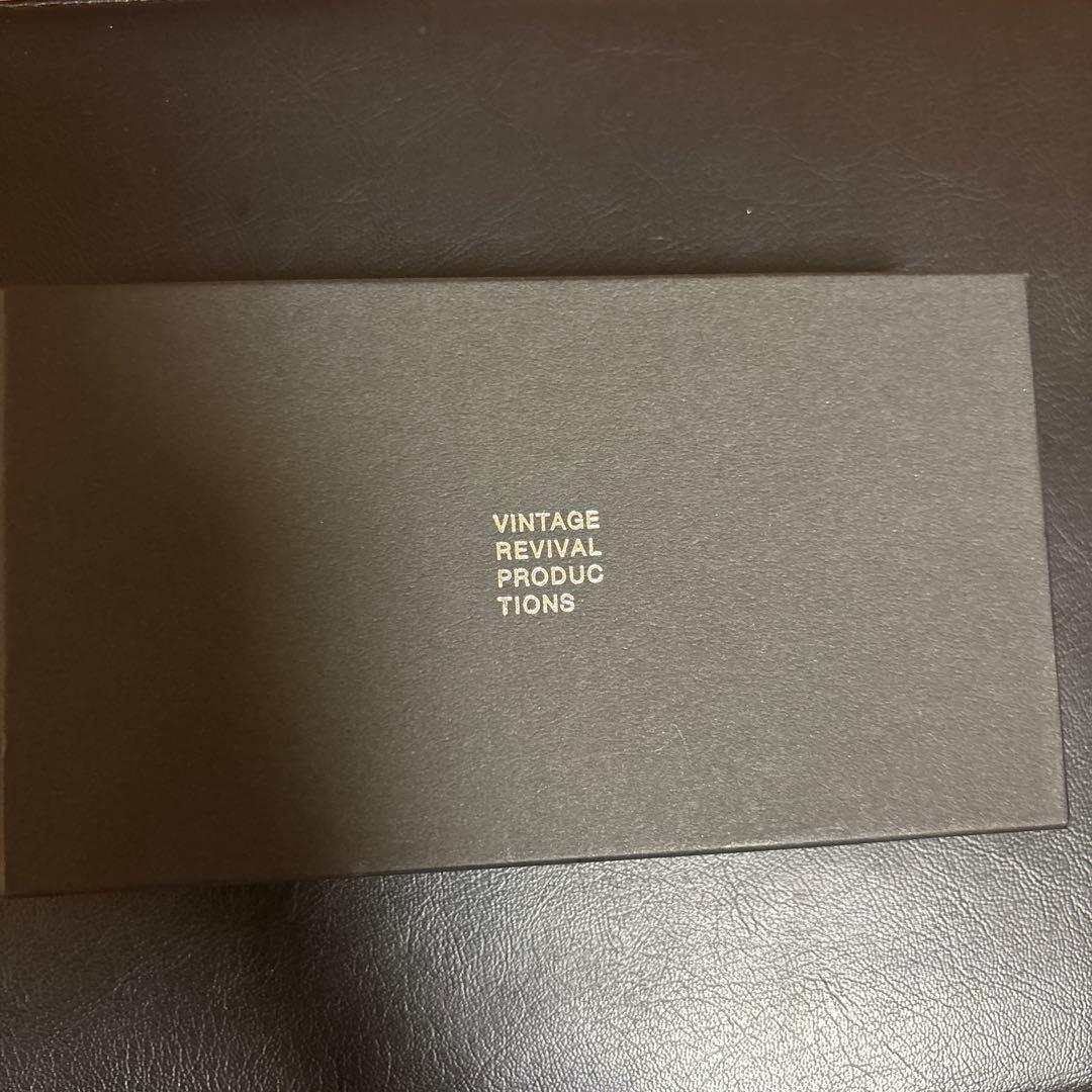 VINTAGE REVIVAL PRODUCTIONS 長財布 ブラック　ロネオ