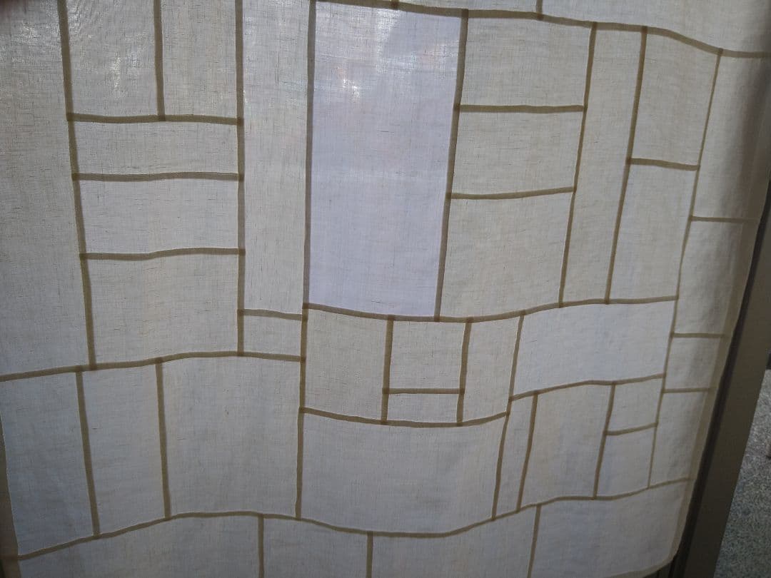 ポジャギ　生成り　　大