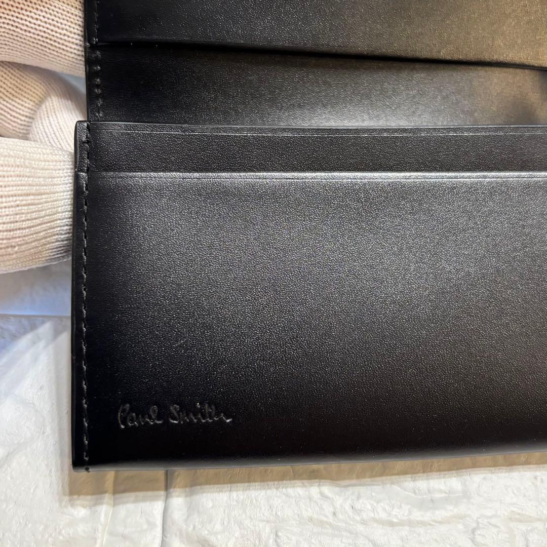 ✨Paul Smith シティエンボス　名刺入れ　新品未使用品　ブラック