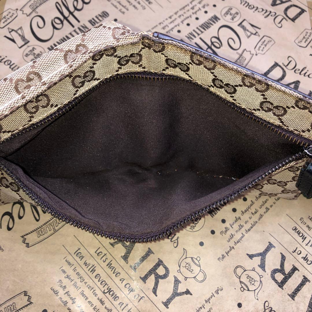 グッチ GG柄 シェリーライン ボティー バッグ キャンバス S3124