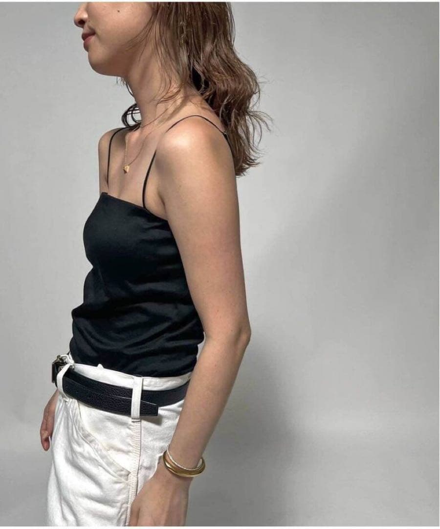 Deuxieme Classe LALA VIEキャミソール　黒38 新品