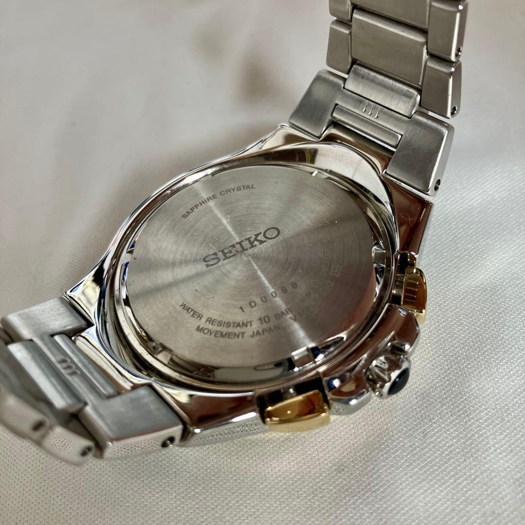 【稼動品】 SEIKO コーチュラ パーペチュアル ソーラー腕時計
