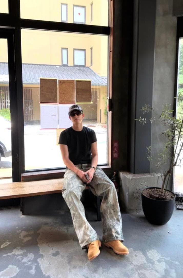 Acne Studios ルーズフィットトラウザーズ1981 cold