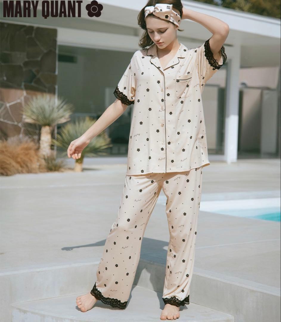 ピーチジョン×マリークワント デイジーレースシャツパジャマ
