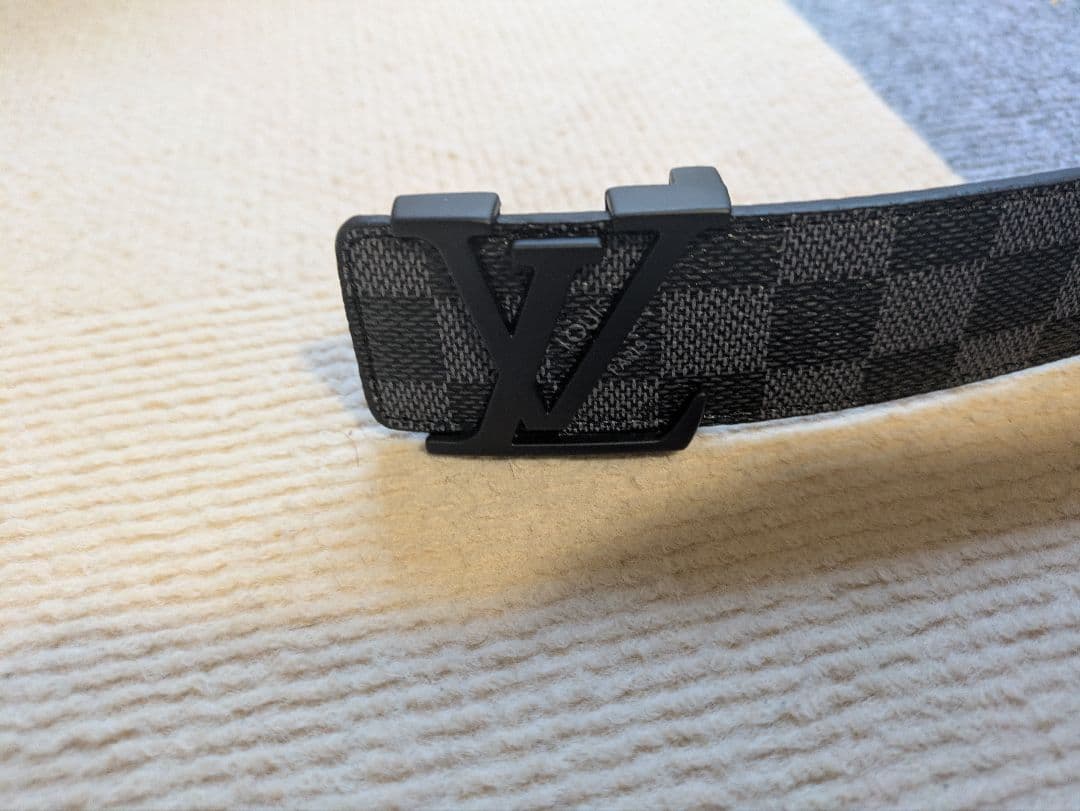 Louis Vuitton ダミエ ブラックベルト