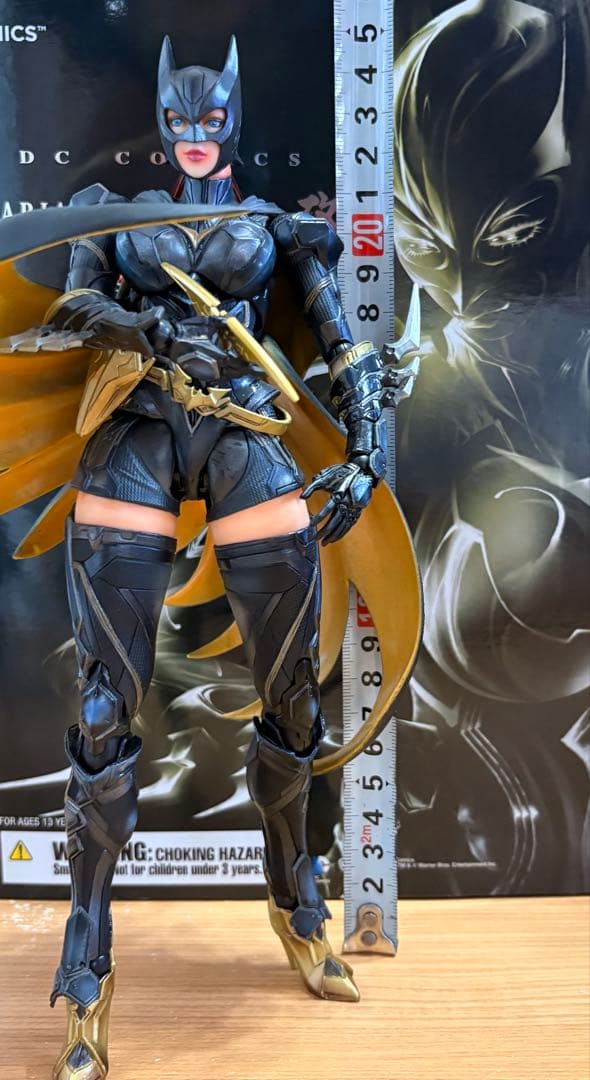 値下げ　Play Arts 改バットマン & バットガール