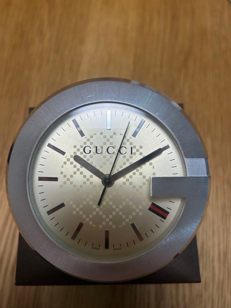 GUCCI 置き時計　正規品　7/31まで出品