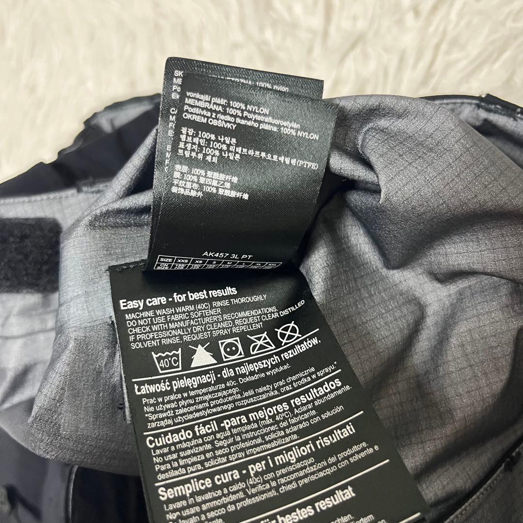 最高級 BURTON AK バートン AK457 シンプル パンツ ブラック 黒