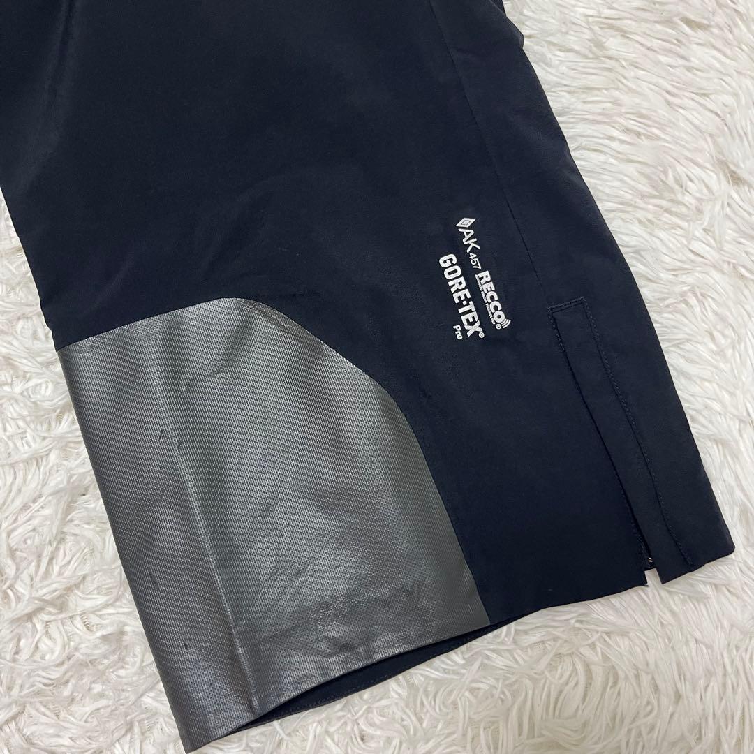 最高級 BURTON AK バートン AK457 シンプル パンツ ブラック 黒