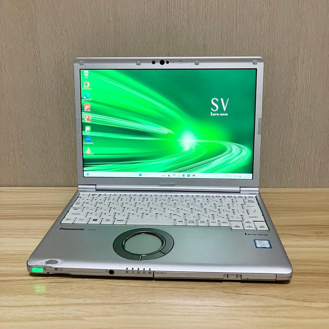 【昨日までの俺】第8世代！レッツノートCF-SV7 i5 Windows