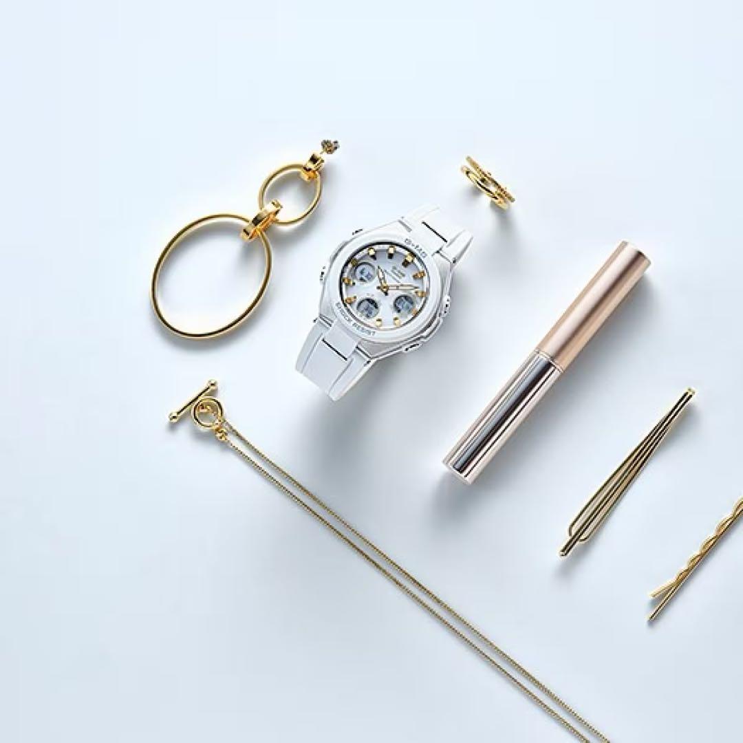 BABY-G デジタル腕時計 MSG-W100-7A2JF ホワイト