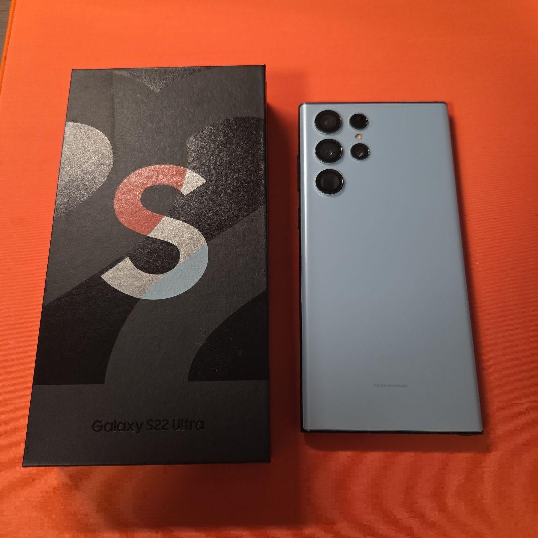 Samsung Galaxy S22 Ultra 限定スカイブルー 512GB
