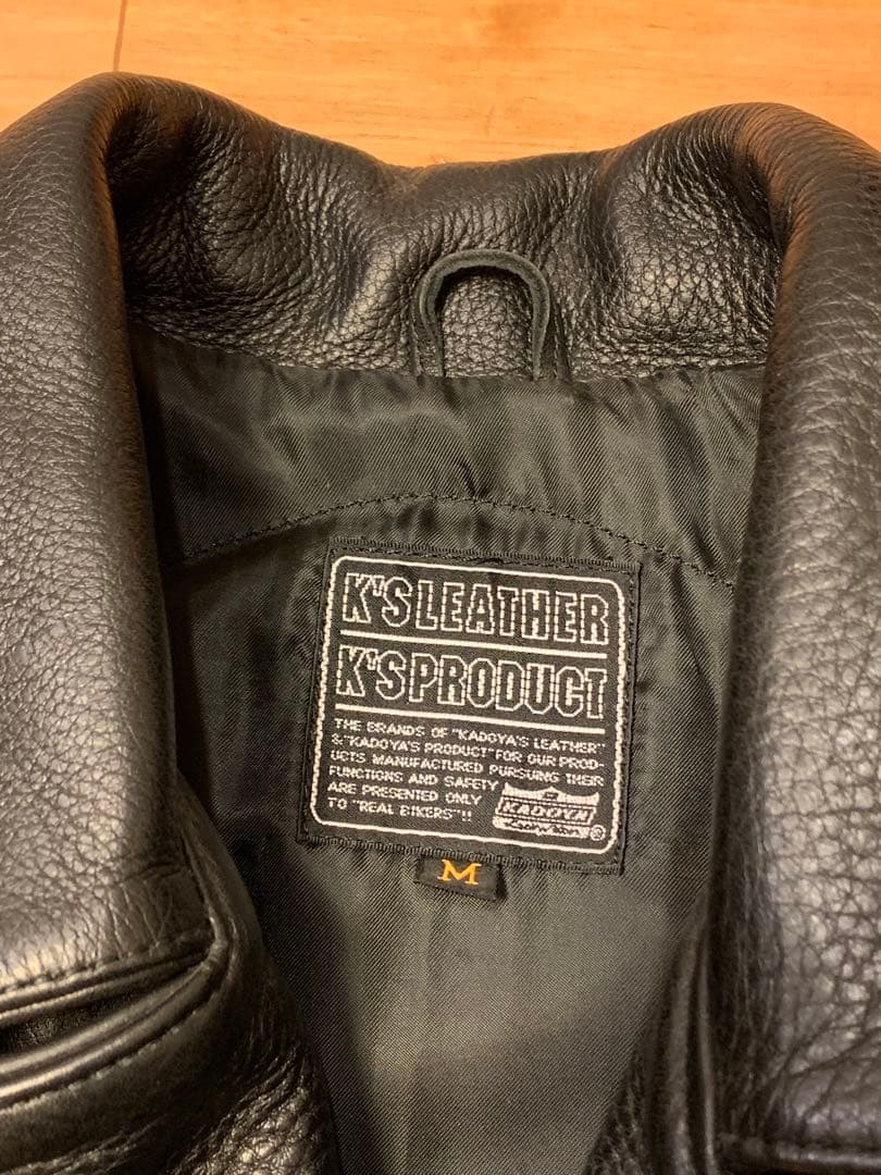カドヤ　革ジャン　ライダース　KADOYA サイズM