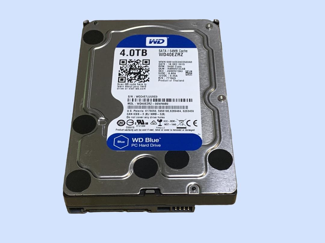 外付けハードディスク・ドライブ M9832 Western Digital WD40EZRZ 3TB 3.5